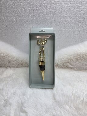 Gold Bodybuilder Bottle Stopper – Decorative Wine Stopper